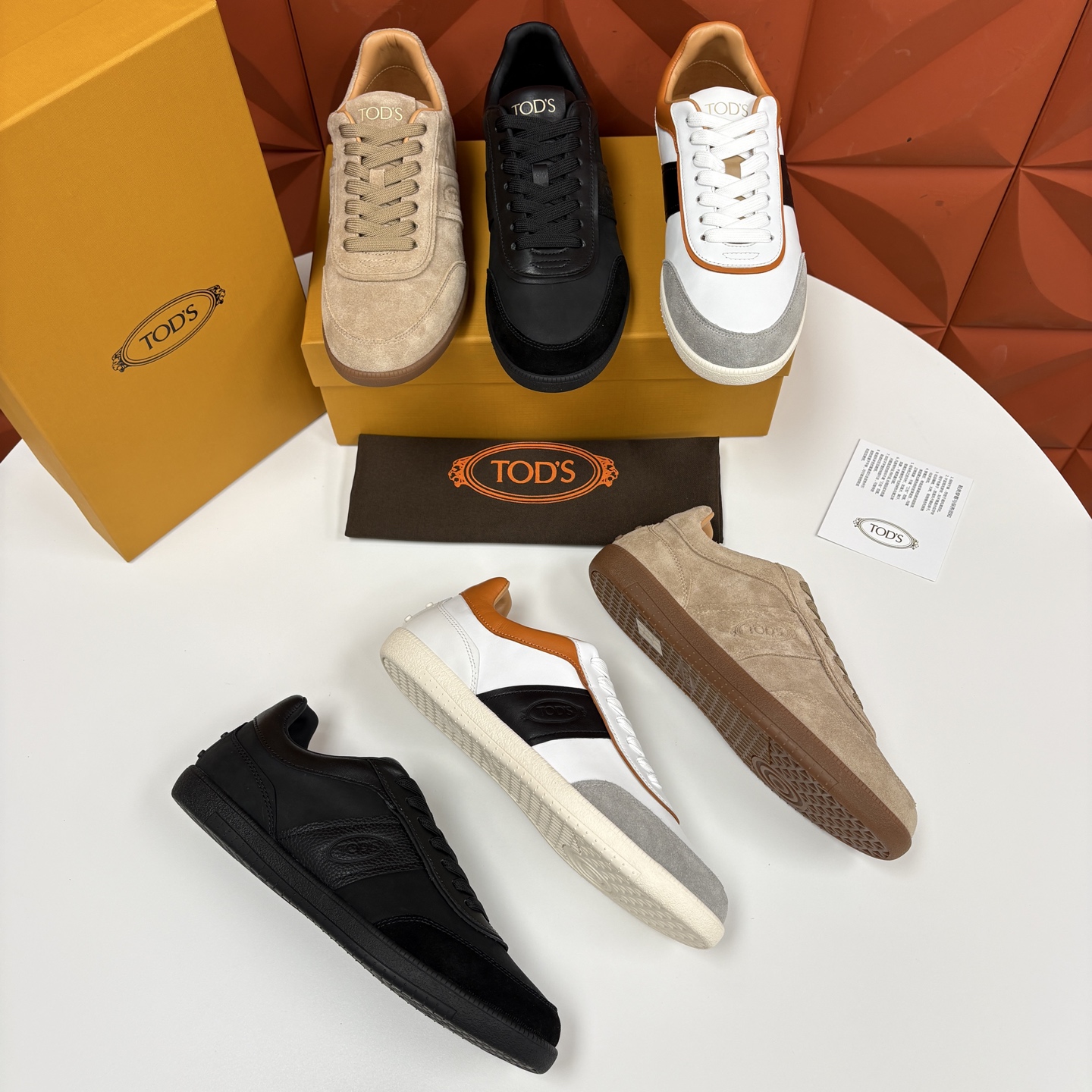 💋💍TOD*S 托德-斯 新品上架 Tabs皮革休闲运动鞋板鞋鞋 官方 5,900 本款Tabs运动休闲