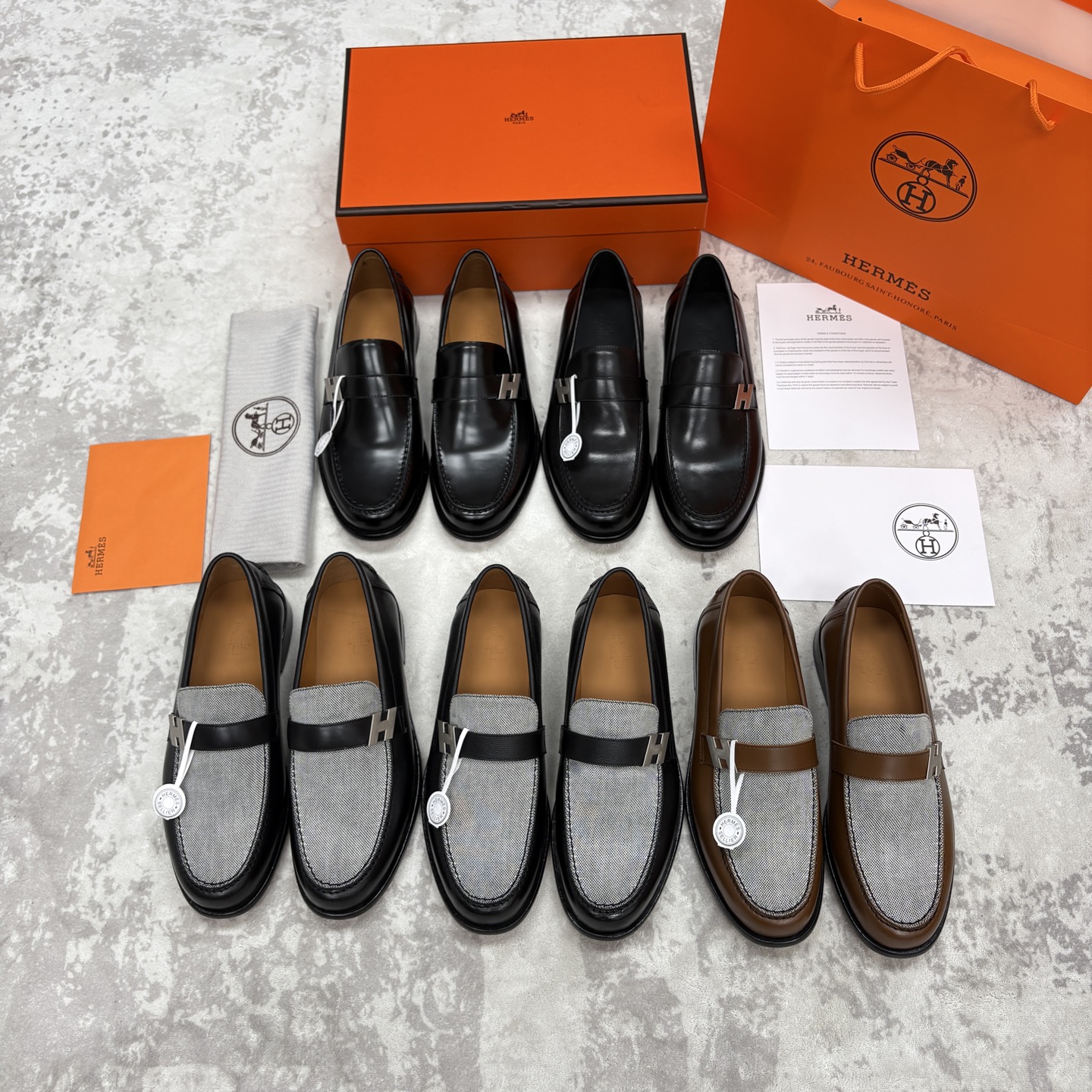 💋💍 H家 爱马-仕 Milton 新品男士乐福鞋皮鞋 官方 12,800 这款男士乐福鞋，延续品牌百年