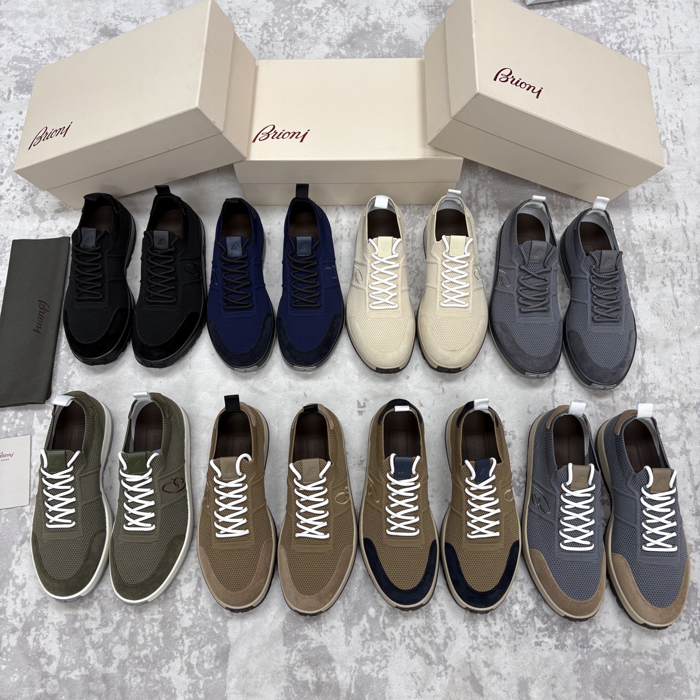 💋💍 Brion* （布里-奥尼） 男士新款轻奢休闲运动鞋 该品牌于1945年创立于意大利罗马的男装奢侈
