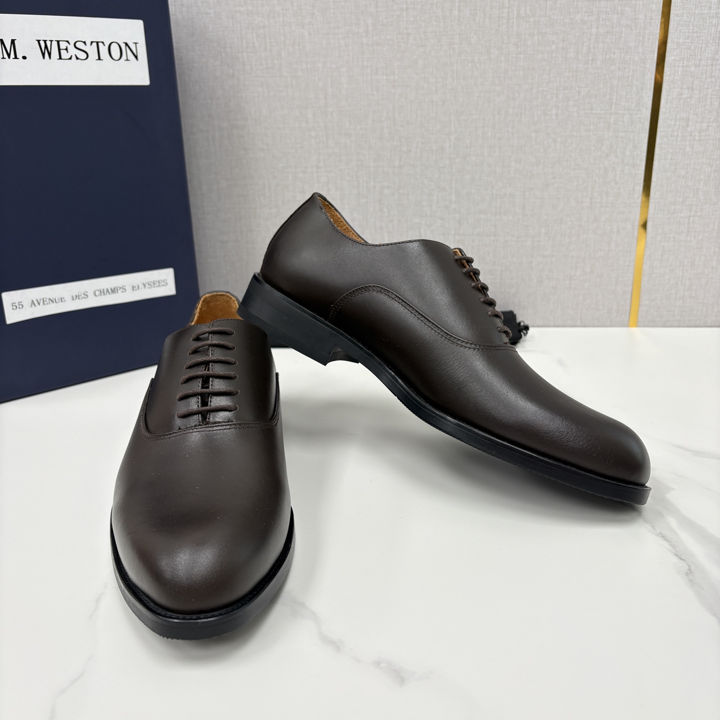 💋💍J.M.Westo*n 威士-顿 男士新品牛津鞋正装鞋皮鞋 法国顶级皮鞋品牌 当法式奢品匠艺邂逅布洛