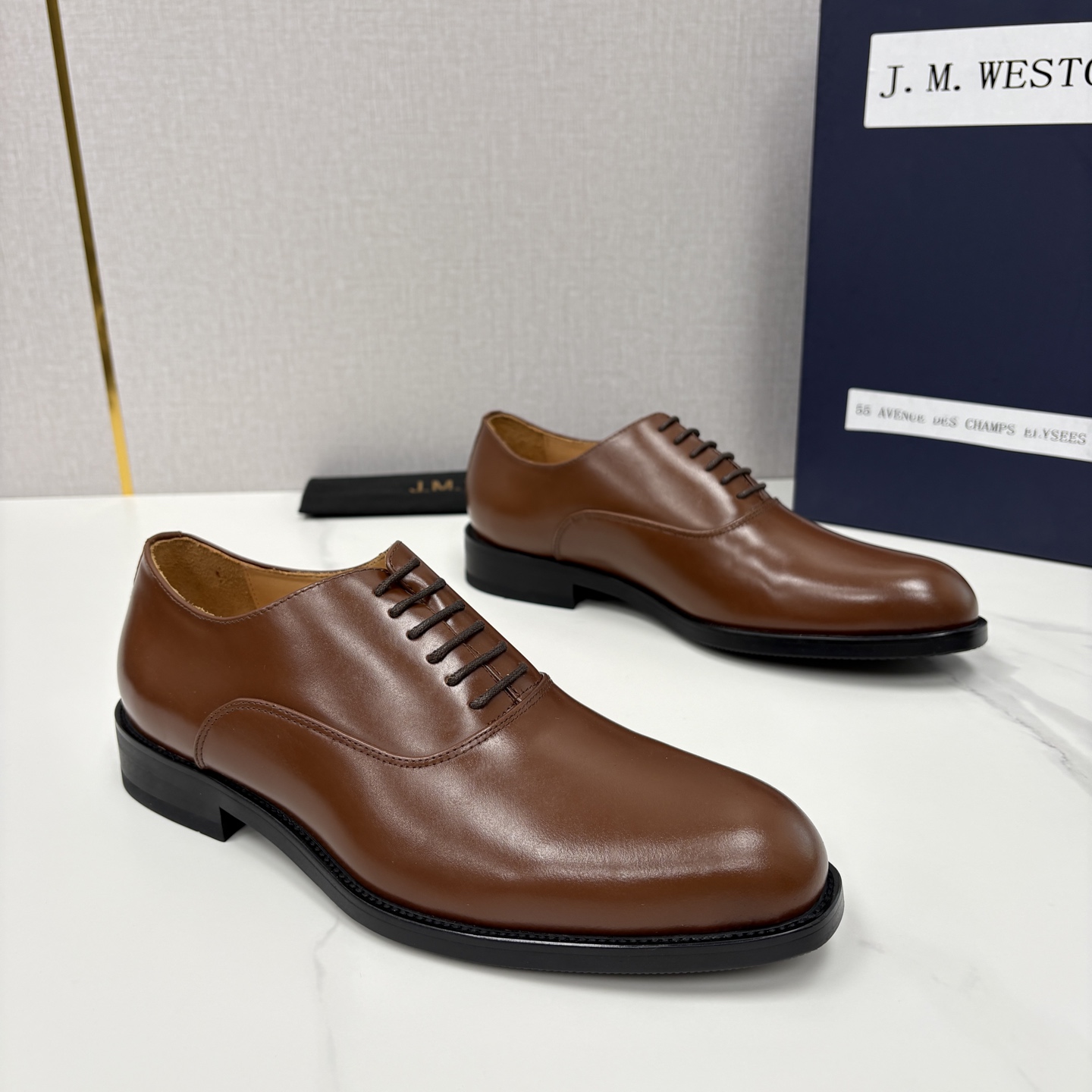 💋💍J.M.Westo*n 威士-顿 男士新品牛津鞋正装鞋皮鞋 法国顶级皮鞋品牌 当法式奢品匠艺邂逅布洛