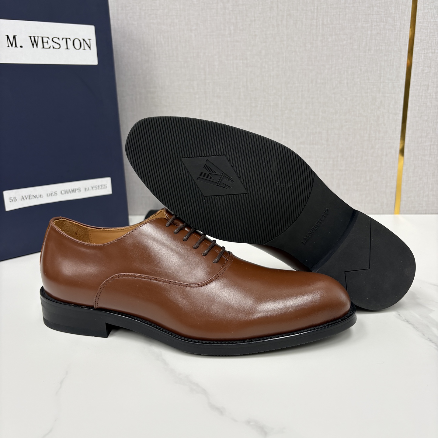 💋💍J.M.Westo*n 威士-顿 男士新品牛津鞋正装鞋皮鞋 法国顶级皮鞋品牌 当法式奢品匠艺邂逅布洛