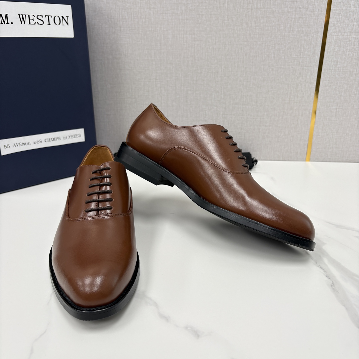 💋💍J.M.Westo*n 威士-顿 男士新品牛津鞋正装鞋皮鞋 法国顶级皮鞋品牌 当法式奢品匠艺邂逅布洛