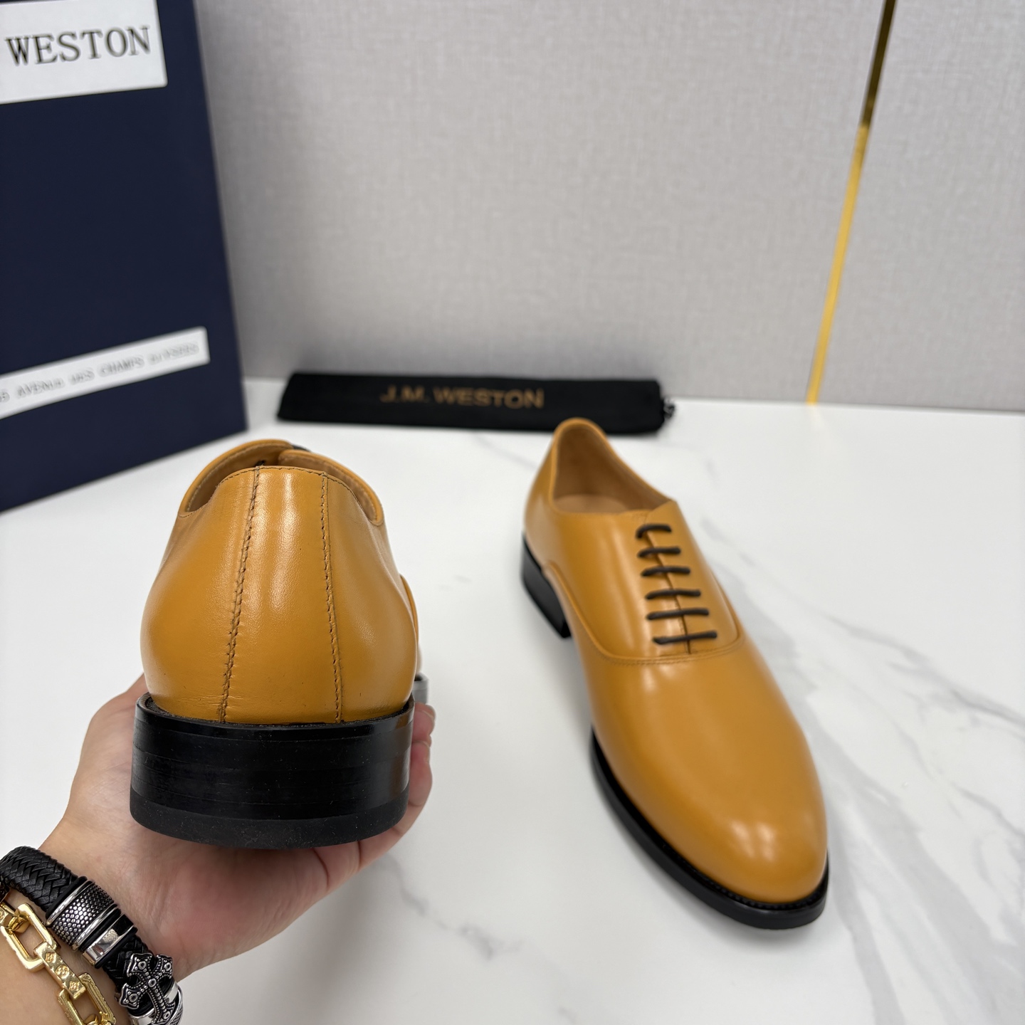 💋💍J.M.Westo*n 威士-顿 男士新品牛津鞋正装鞋皮鞋 法国顶级皮鞋品牌 当法式奢品匠艺邂逅布洛