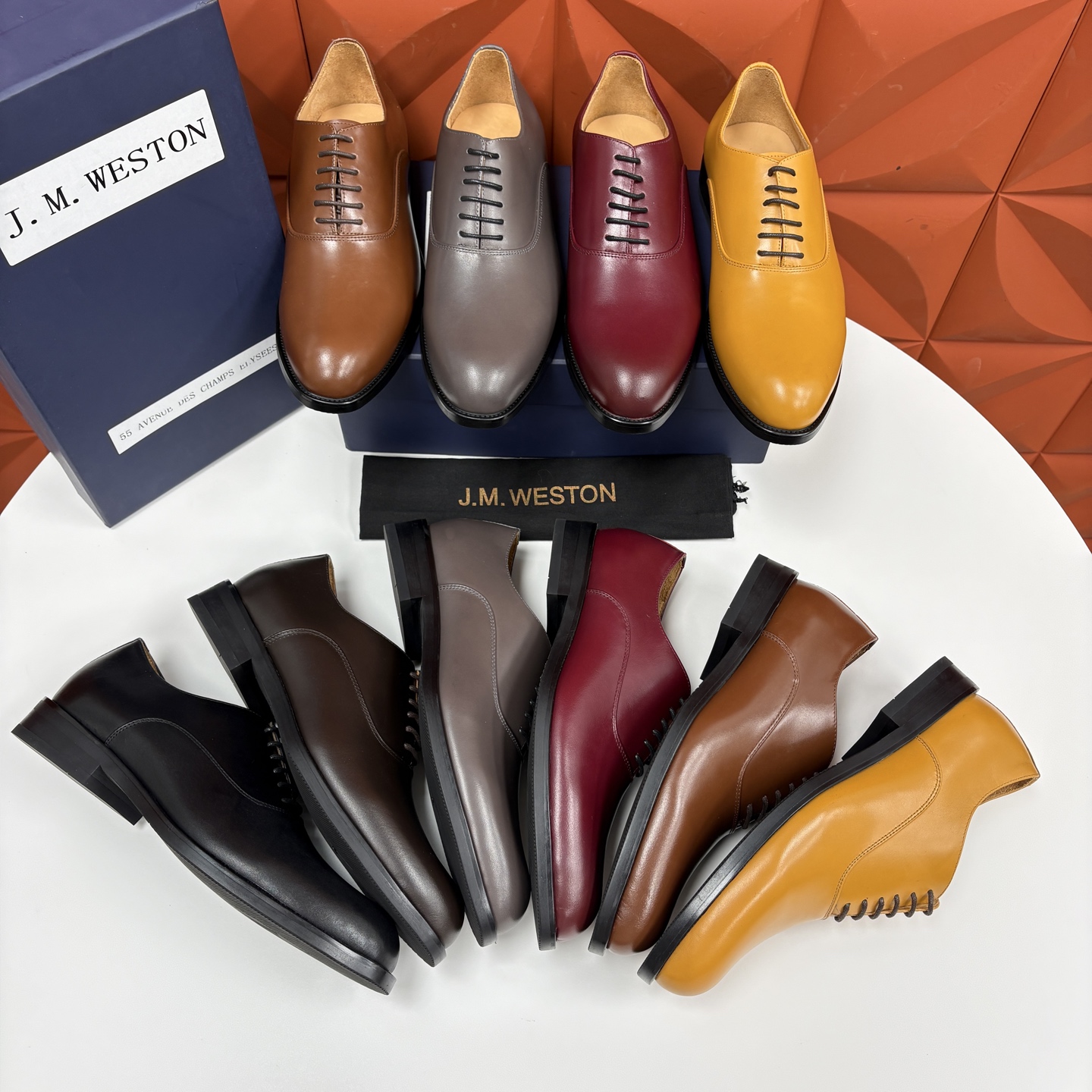 💋💍J.M.Westo*n 威士-顿 男士新品牛津鞋正装鞋皮鞋 法国顶级皮鞋品牌 当法式奢品匠艺邂逅布洛