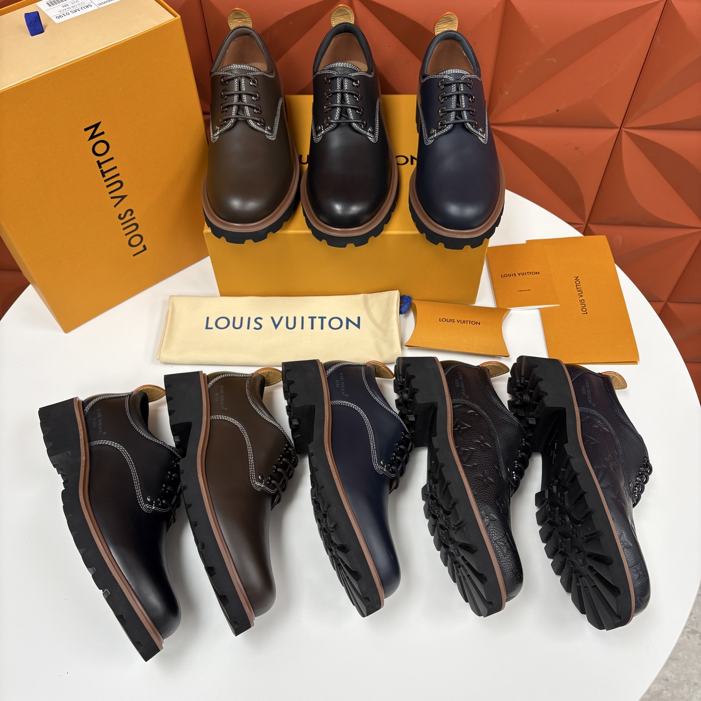 💋💍L家新品 LOUI* 路易*威登 厚底德比鞋 潮酷绅士的「增高buff」单品 这是路易～为都市型男打