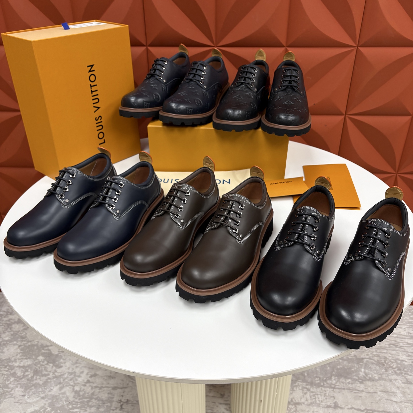 💋💍L家新品 LOUI* 路易*威登 厚底德比鞋 潮酷绅士的「增高buff」单品 这是路易～为都市型男打