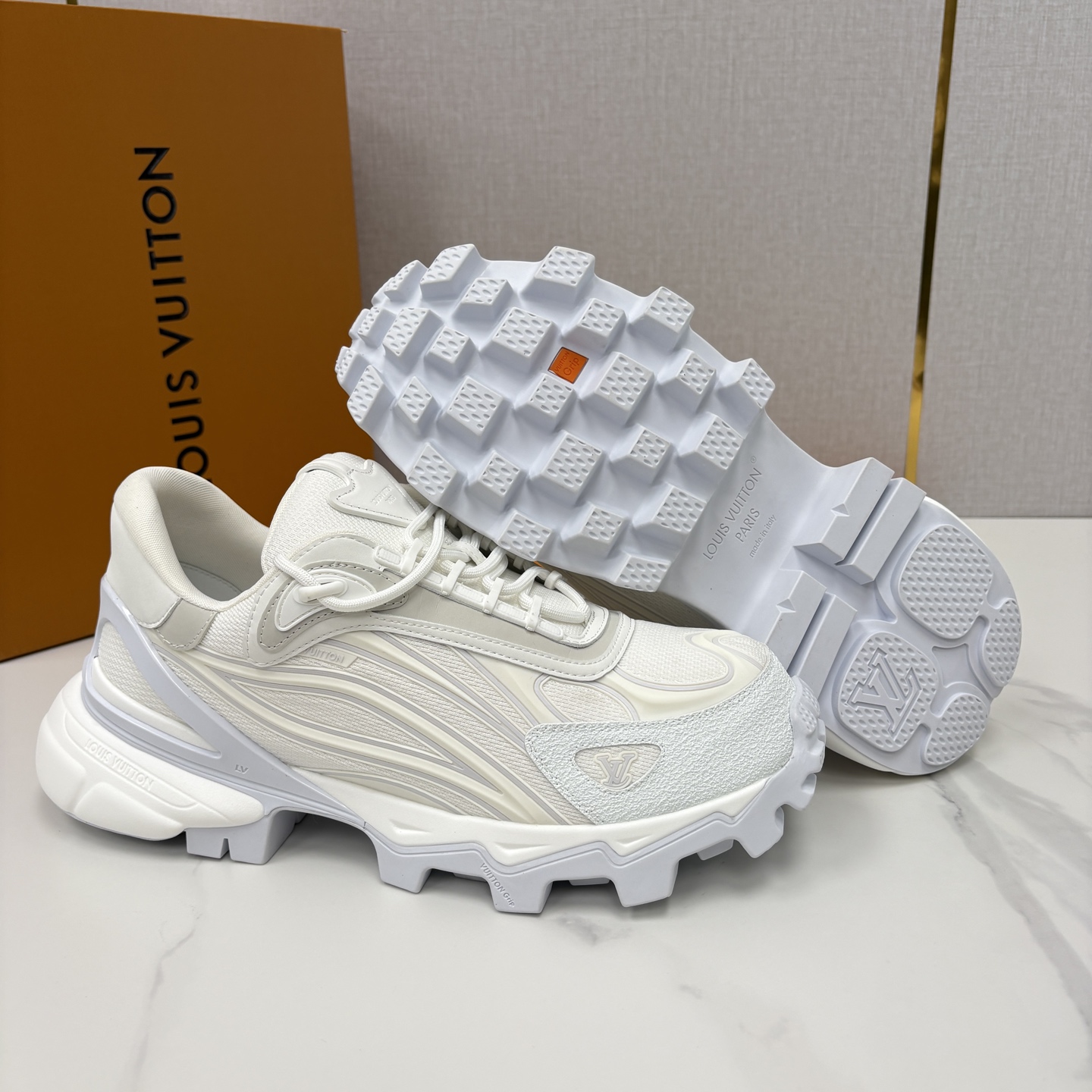 💋💍L 家新品 Loui* Vuitto* 路易～ L*V Runner Summit 男士新款撞色运动