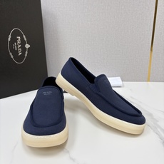 💋💍P家新品 PRAD* 普拉-达 男士帆布乐福鞋 意式优雅,一步到位 这双乐福鞋是标志性的优 💋💍P家新品 PRAD* 普拉-达 男士帆布乐福鞋 意式优雅,一步到位 这双乐福鞋是标志性的优