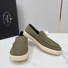 💋💍P家新品 PRAD* 普拉-达 男士帆布乐福鞋 意式优雅,一步到位 这双乐福鞋是标志性的优 💋💍P家新品 PRAD* 普拉-达 男士帆布乐福鞋 意式优雅,一步到位 这双乐福鞋是标志性的优