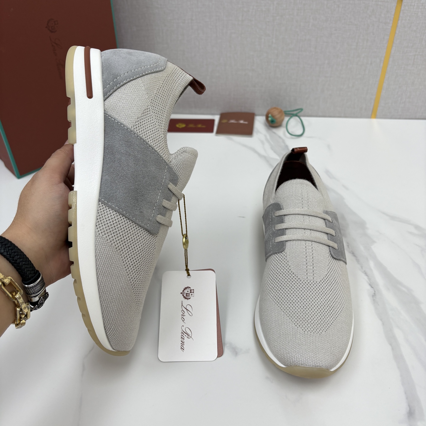 💋💍 LP新品 Loro Pian*  诺悠*翩雅   360 Lp Flexy Active 飞织运动