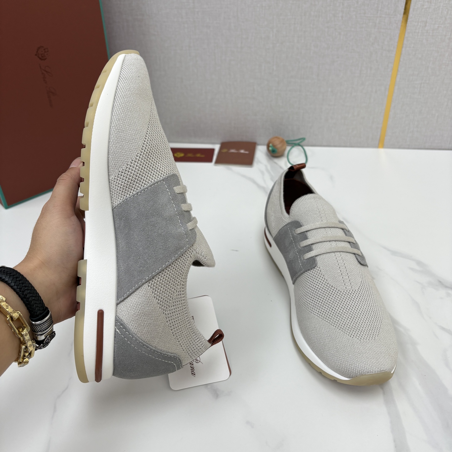 💋💍 LP新品 Loro Pian*  诺悠*翩雅   360 Lp Flexy Active 飞织运动
