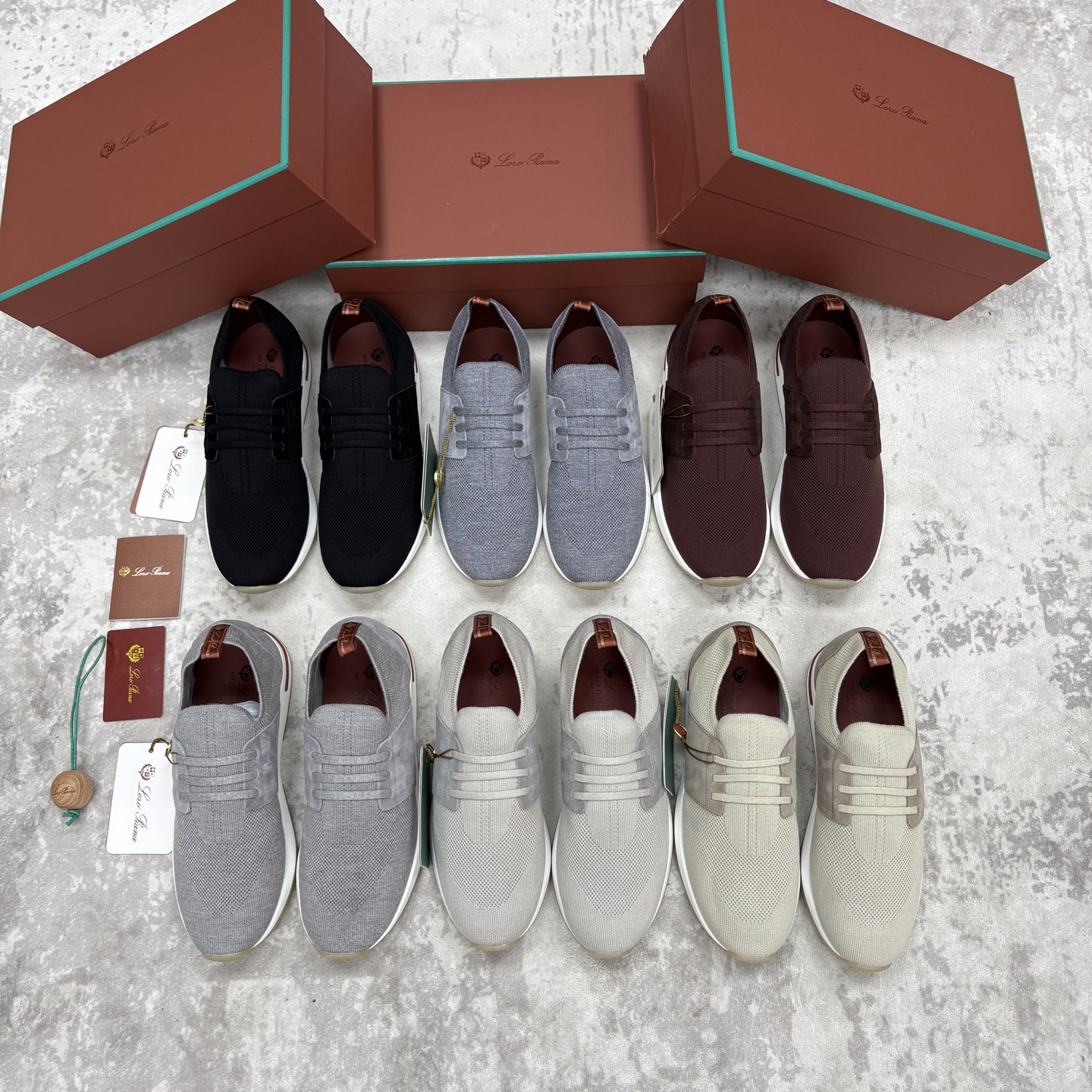 💋💍 LP新品 Loro Pian*  诺悠*翩雅   360 Lp Flexy Active 飞织运动