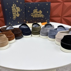 💋💍L 家新品 LOU*S VUITTO* 新品男士休闲乐福鞋 甄选进口开边珠牛皮/反绒牛皮制 💋💍L 家新品 LOU*S VUITTO* 新品男士休闲乐福鞋 甄选进口开边珠牛皮/反绒牛皮制