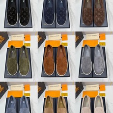 💋💍L 家新品 LOU*S VUITTO* 新品男士休闲乐福鞋 甄选进口开边珠牛皮/反绒牛皮制 💋💍L 家新品 LOU*S VUITTO* 新品男士休闲乐福鞋 甄选进口开边珠牛皮/反绒牛皮制