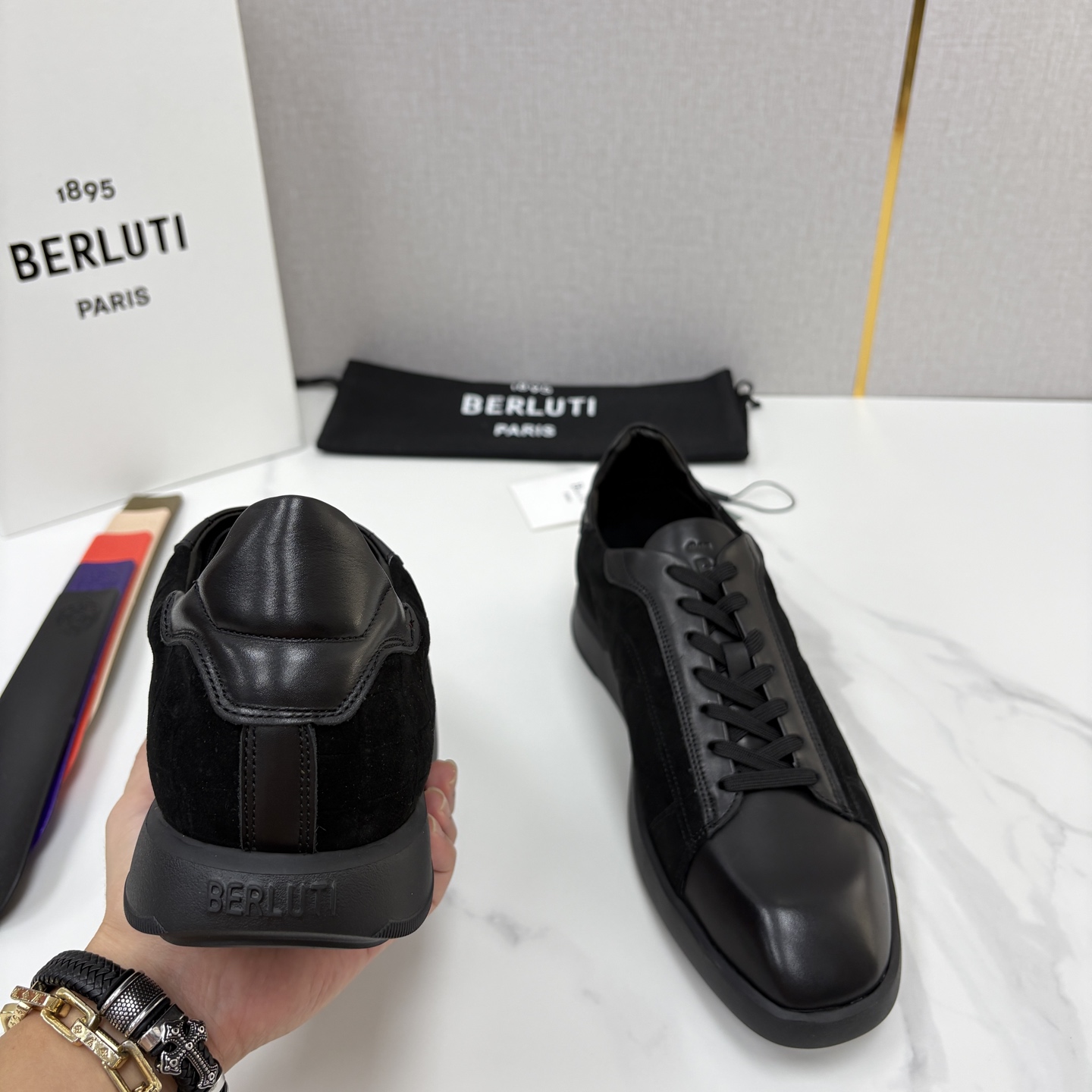 💋💍Berlut* 布鲁提 新款刀锋造型板鞋来袭 新品Stellar 拼接鳄鱼纹🐊休闲运动鞋 官方 15,30 💋💍Berlut* 布鲁提 新款刀锋造型板鞋来袭 新品Stellar 拼接鳄鱼纹🐊休闲运动鞋 官方 15,30