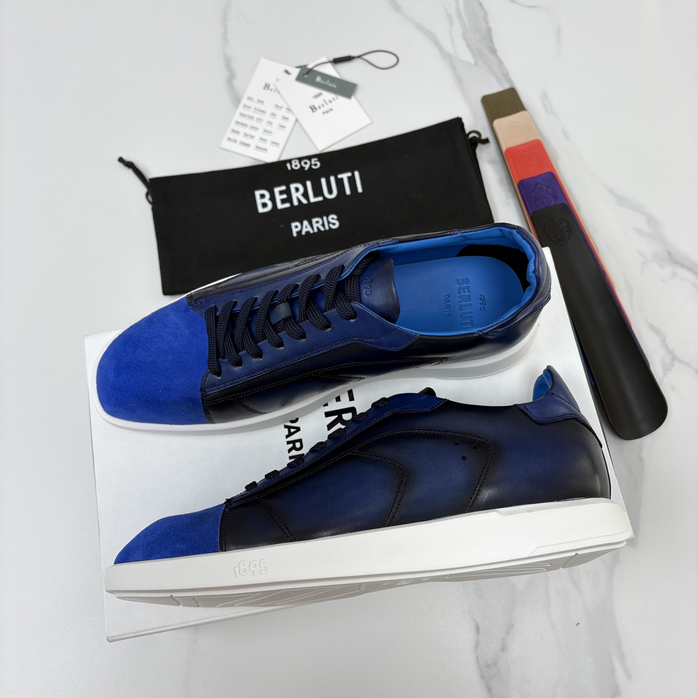 💋💍Berlut* 布鲁提 新款刀锋造型板鞋来袭 新品Stellar 反毛拼接小牛皮胚休闲运动鞋 官方 15, 💋💍Berlut* 布鲁提 新款刀锋造型板鞋来袭 新品Stellar 反毛拼接小牛皮胚休闲运动鞋 官方 15,