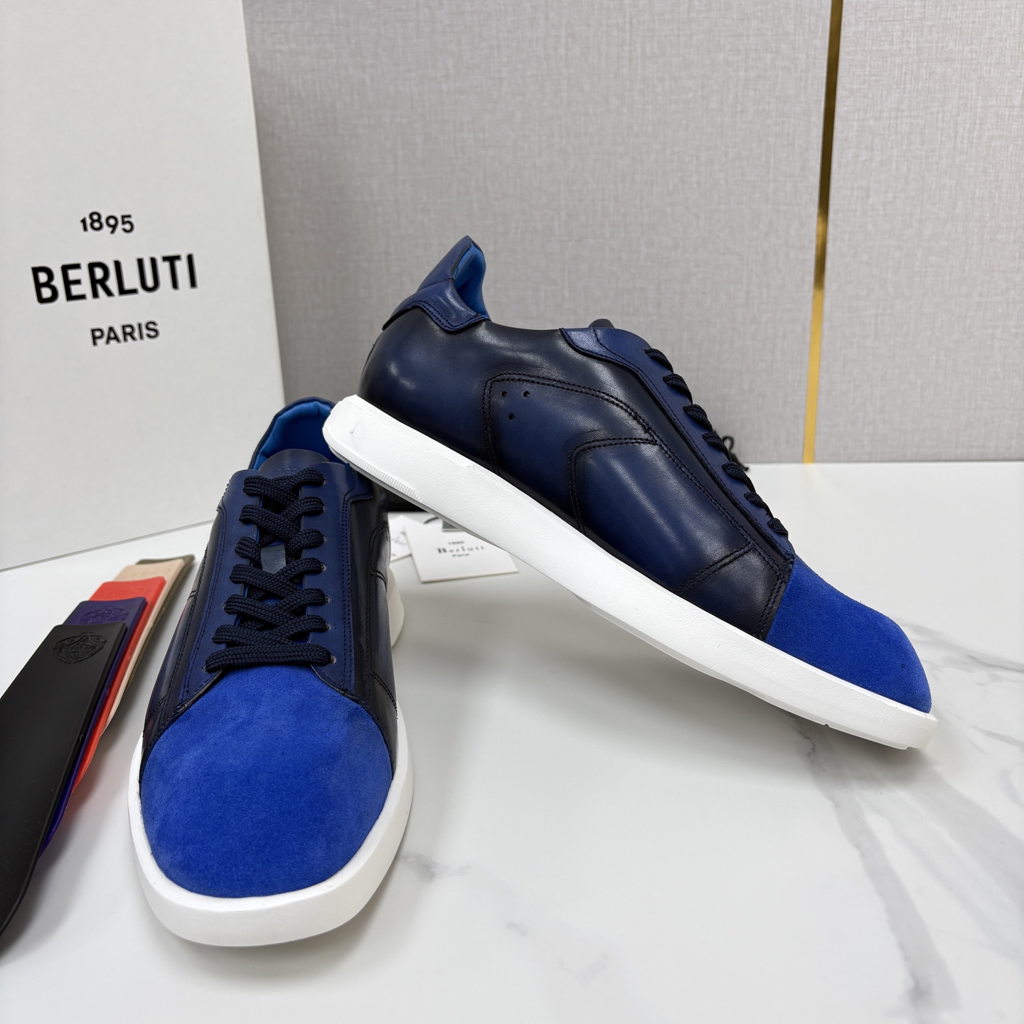 💋💍Berlut* 布鲁提 新款刀锋造型板鞋来袭 新品Stellar 反毛拼接小牛皮胚休闲运动鞋 官方 15, 💋💍Berlut* 布鲁提 新款刀锋造型板鞋来袭 新品Stellar 反毛拼接小牛皮胚休闲运动鞋 官方 15,