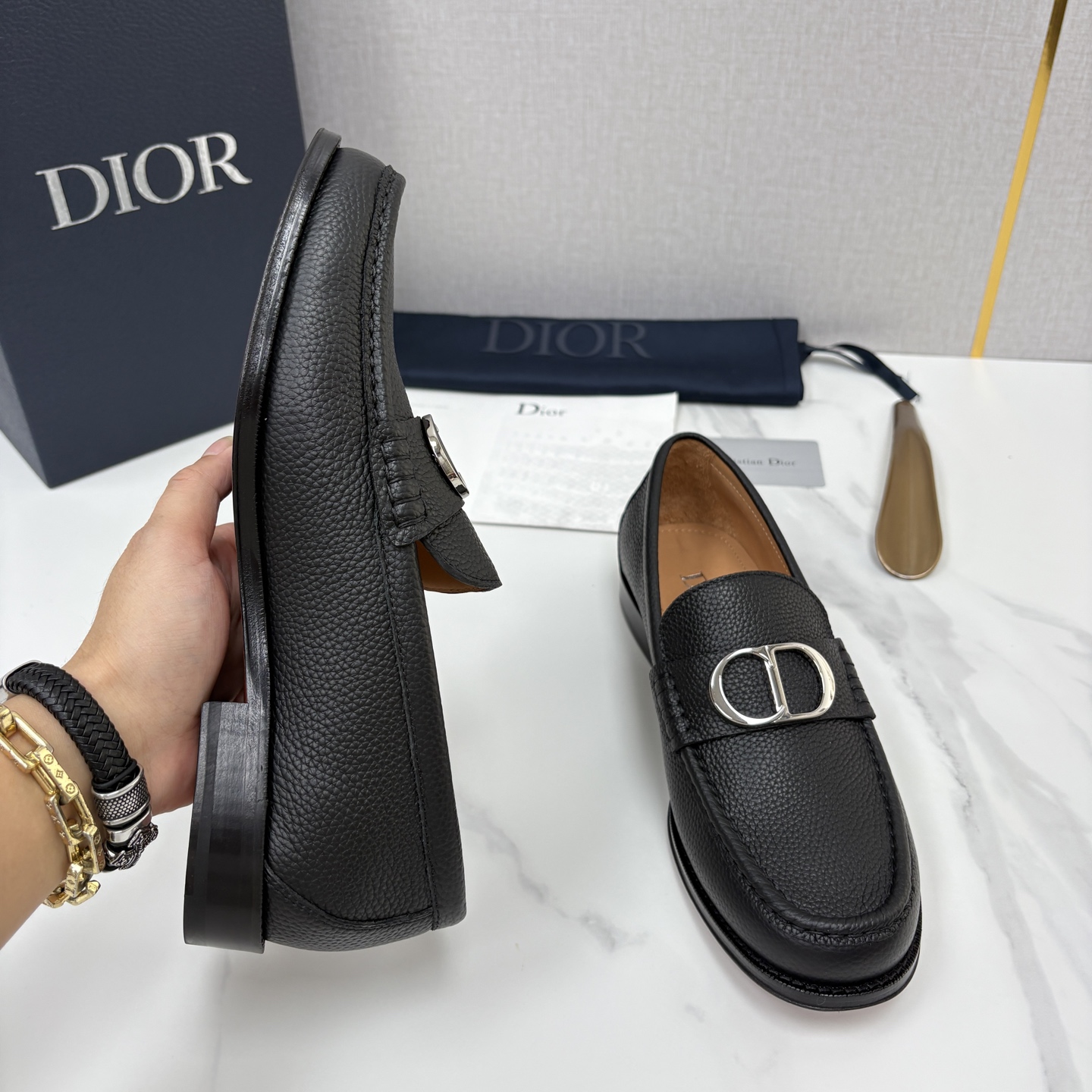 💋💍 CD家新品 迪-奥 Dio* Granville乐福鞋皮鞋 黑色光滑牛皮鞋 官方 8,400 这款乐 💋💍 CD家新品 迪-奥 Dio* Granville乐福鞋皮鞋 黑色光滑牛皮鞋 官方 8,400 这款乐