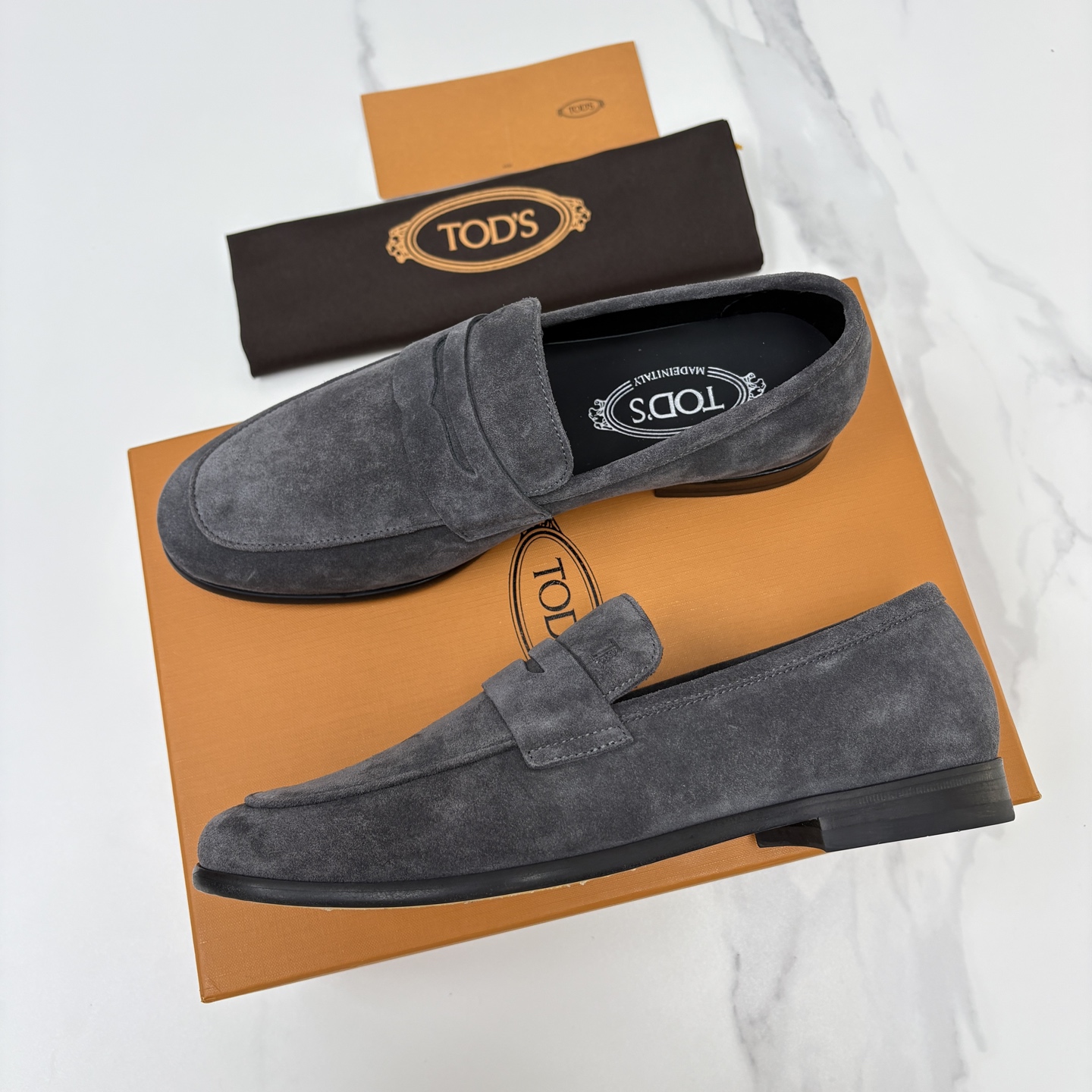 💋💍TOD*S 新品 托德-斯 皮革乐福鞋 官方 6,180 本款乐福鞋以柔软反牛皮革/牛皮/开边珠制成, 💋💍TOD*S 新品 托德-斯 皮革乐福鞋 官方 6,180 本款乐福鞋以柔软反牛皮革/牛皮/开边珠制成,