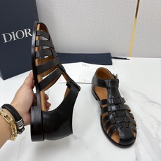 💋💍CD家新品 迪-奥 Dio*r 经典编织罗马渔夫凉鞋|复古轻奢四季百搭款 采用多道进口牛皮革手工交叉编织, 💋💍CD家新品 迪-奥 Dio*r 经典编织罗马渔夫凉鞋|复古轻奢四季百搭款 采用多道进口牛皮革手工交叉编织,