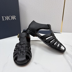 💋💍CD家新品 迪-奥 Dio*r 经典编织罗马渔夫凉鞋|复古轻奢四季百搭款 采用多道进口牛皮革手工交叉编织, 💋💍CD家新品 迪-奥 Dio*r 经典编织罗马渔夫凉鞋|复古轻奢四季百搭款 采用多道进口牛皮革手工交叉编织,