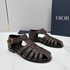 💋💍CD家新品 迪-奥 Dio*r 经典编织罗马渔夫凉鞋|复古轻奢四季百搭款 采用多道进口牛皮革手工交叉编织, 💋💍CD家新品 迪-奥 Dio*r 经典编织罗马渔夫凉鞋|复古轻奢四季百搭款 采用多道进口牛皮革手工交叉编织,