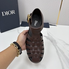 💋💍CD家新品 迪-奥 Dio*r 经典编织罗马渔夫凉鞋|复古轻奢四季百搭款 采用多道进口牛皮革手工交叉编织, 💋💍CD家新品 迪-奥 Dio*r 经典编织罗马渔夫凉鞋|复古轻奢四季百搭款 采用多道进口牛皮革手工交叉编织,