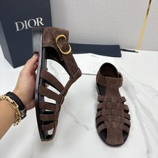 💋💍CD家新品 迪-奥 Dio*r 经典编织罗马渔夫凉鞋|复古轻奢四季百搭款 采用多道进口牛皮革手工交叉编织, 💋💍CD家新品 迪-奥 Dio*r 经典编织罗马渔夫凉鞋|复古轻奢四季百搭款 采用多道进口牛皮革手工交叉编织,
