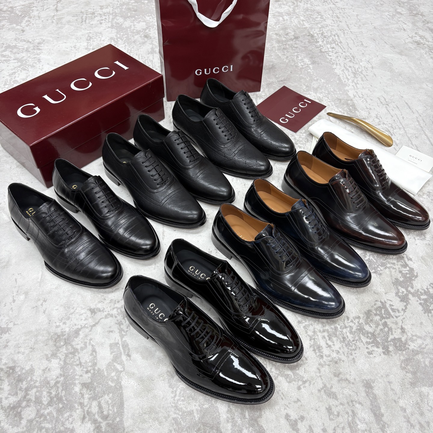 💋💍G家 GUCC* 古-驰 新品男士正装鞋皮鞋 德比鞋鞋型,是优雅与实用的平衡之选。选用细腻有光泽的进口牛皮/ 💋💍G家 GUCC* 古-驰 新品男士正装鞋皮鞋 德比鞋鞋型,是优雅与实用的平衡之选。选用细腻有光泽的进口牛皮/