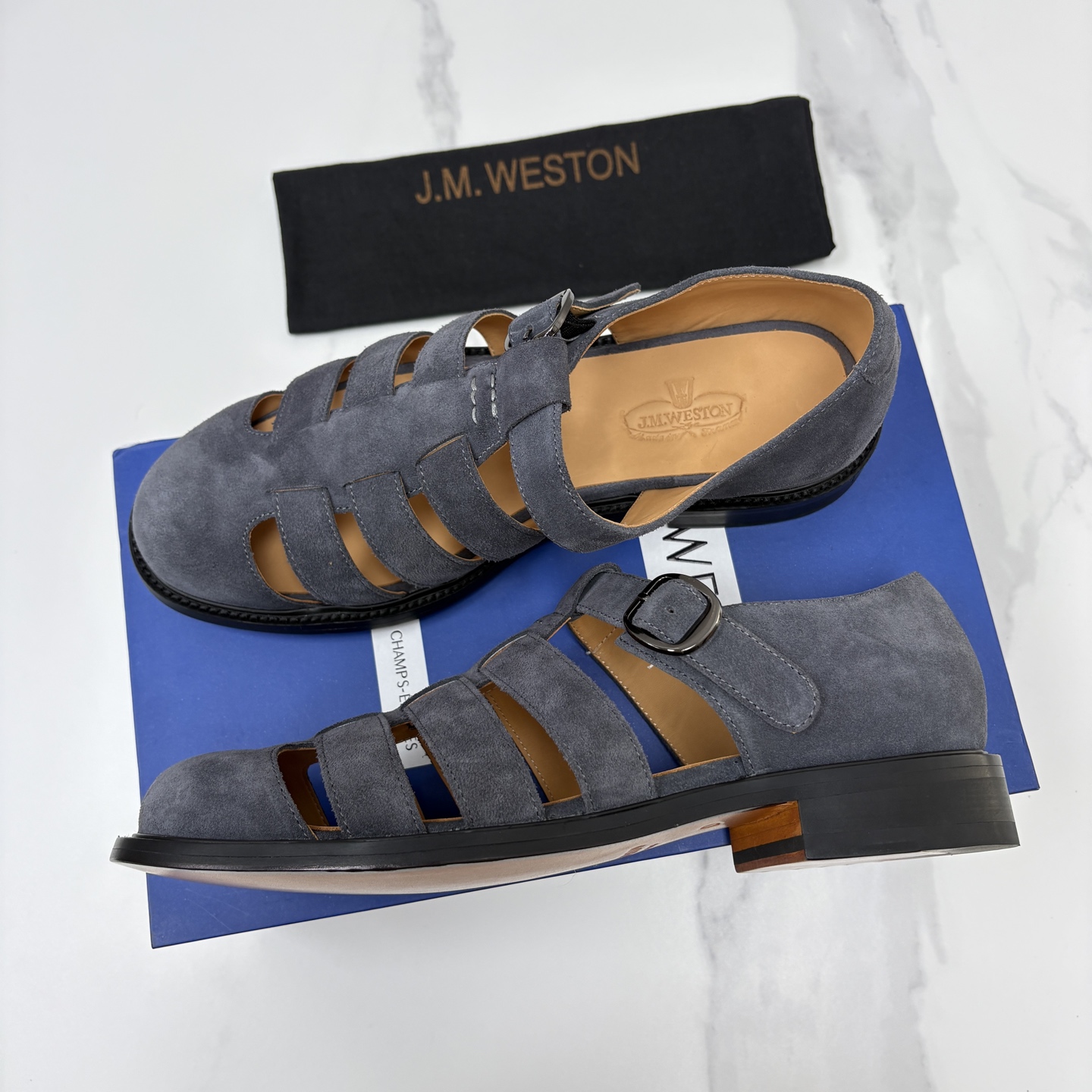 💋💍J.M.WESTO* 威士顿 复古罗马包头凉鞋 法式高端手工皮鞋标杆品牌,坚持传承法式匠心制鞋工艺,兼顾优 💋💍J.M.WESTO* 威士顿 复古罗马包头凉鞋 法式高端手工皮鞋标杆品牌,坚持传承法式匠心制鞋工艺,兼顾优