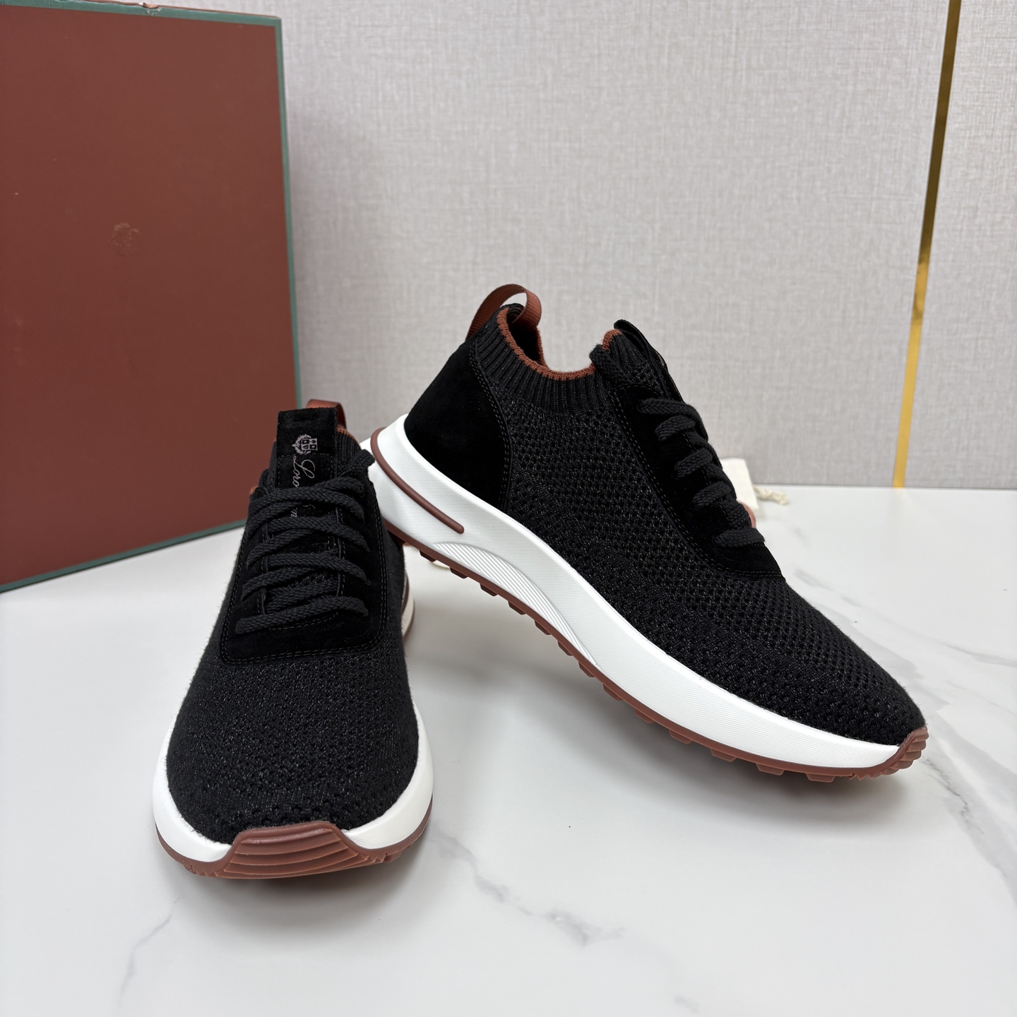 💋💍 LP新品 Loro Pian*  诺悠*翩雅   360 Lp Flexy Active 飞织运动鞋， 官方 7,