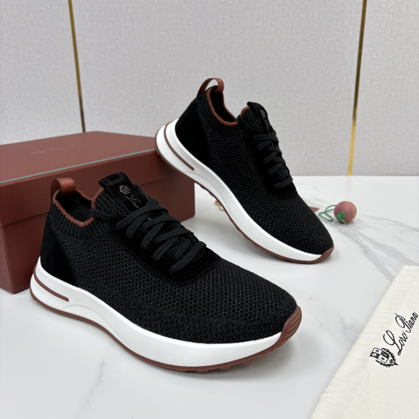 💋💍 LP新品 Loro Pian*  诺悠*翩雅   360 Lp Flexy Active 飞织运动鞋， 官方 7,