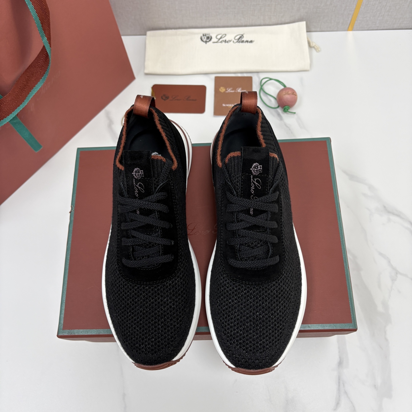 💋💍 LP新品 Loro Pian*  诺悠*翩雅   360 Lp Flexy Active 飞织运动鞋， 官方 7,