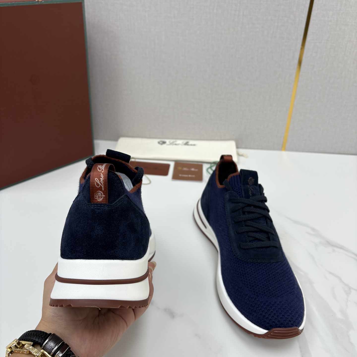 💋💍 LP新品 Loro Pian* 诺悠*翩雅 360 Lp Flexy Active 飞织运动鞋, 官方 7, 💋💍 LP新品 Loro Pian* 诺悠*翩雅 360 Lp Flexy Active 飞织运动鞋, 官方 7,