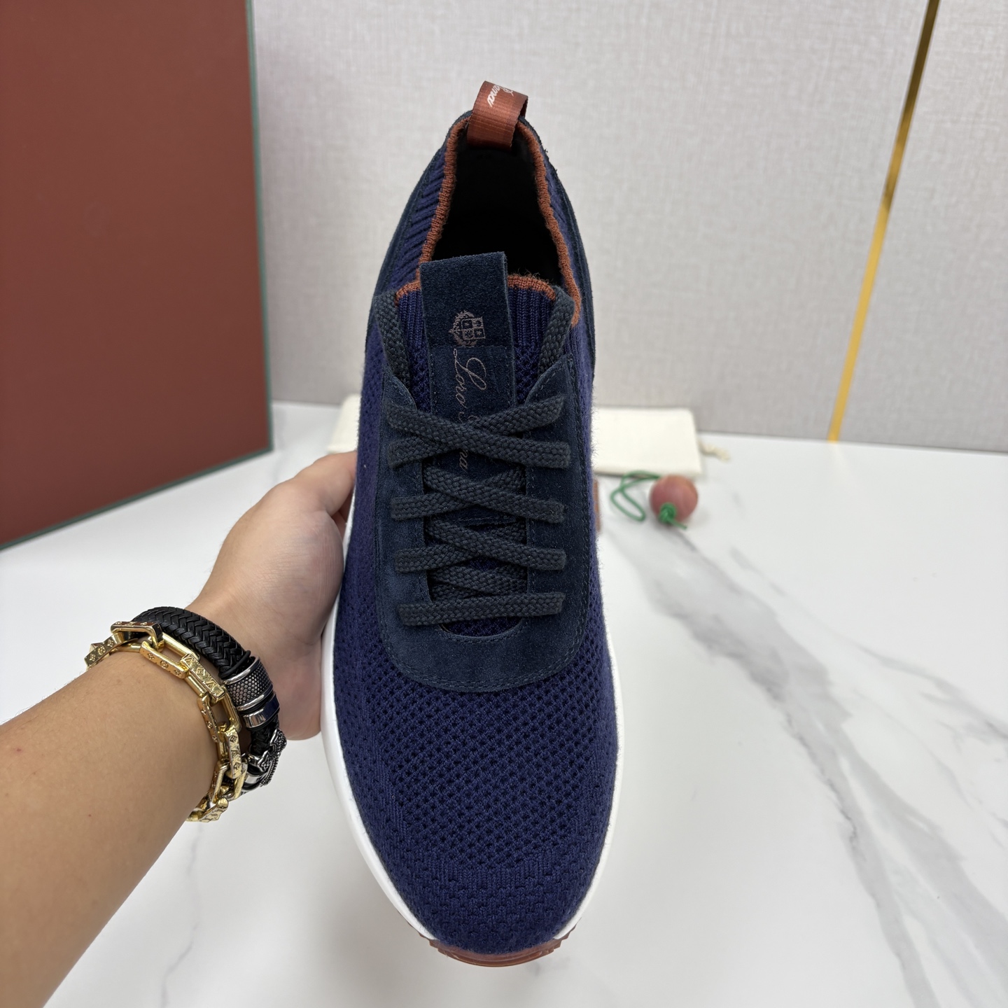 💋💍 LP新品 Loro Pian* 诺悠*翩雅 360 Lp Flexy Active 飞织运动鞋, 官方 7, 💋💍 LP新品 Loro Pian* 诺悠*翩雅 360 Lp Flexy Active 飞织运动鞋, 官方 7,