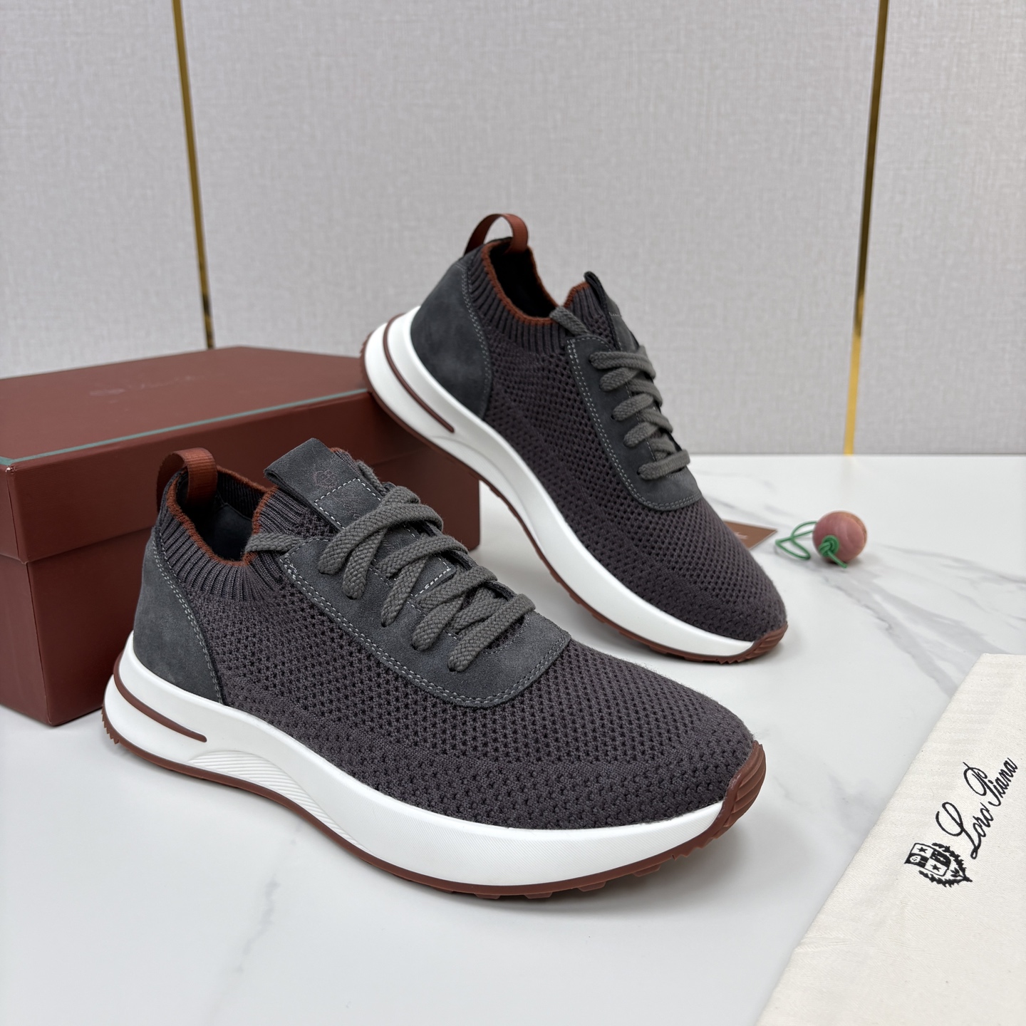 💋💍 LP新品 Loro Pian* 诺悠*翩雅 360 Lp Flexy Active 飞织运动鞋, 官方 7, 💋💍 LP新品 Loro Pian* 诺悠*翩雅 360 Lp Flexy Active 飞织运动鞋, 官方 7,