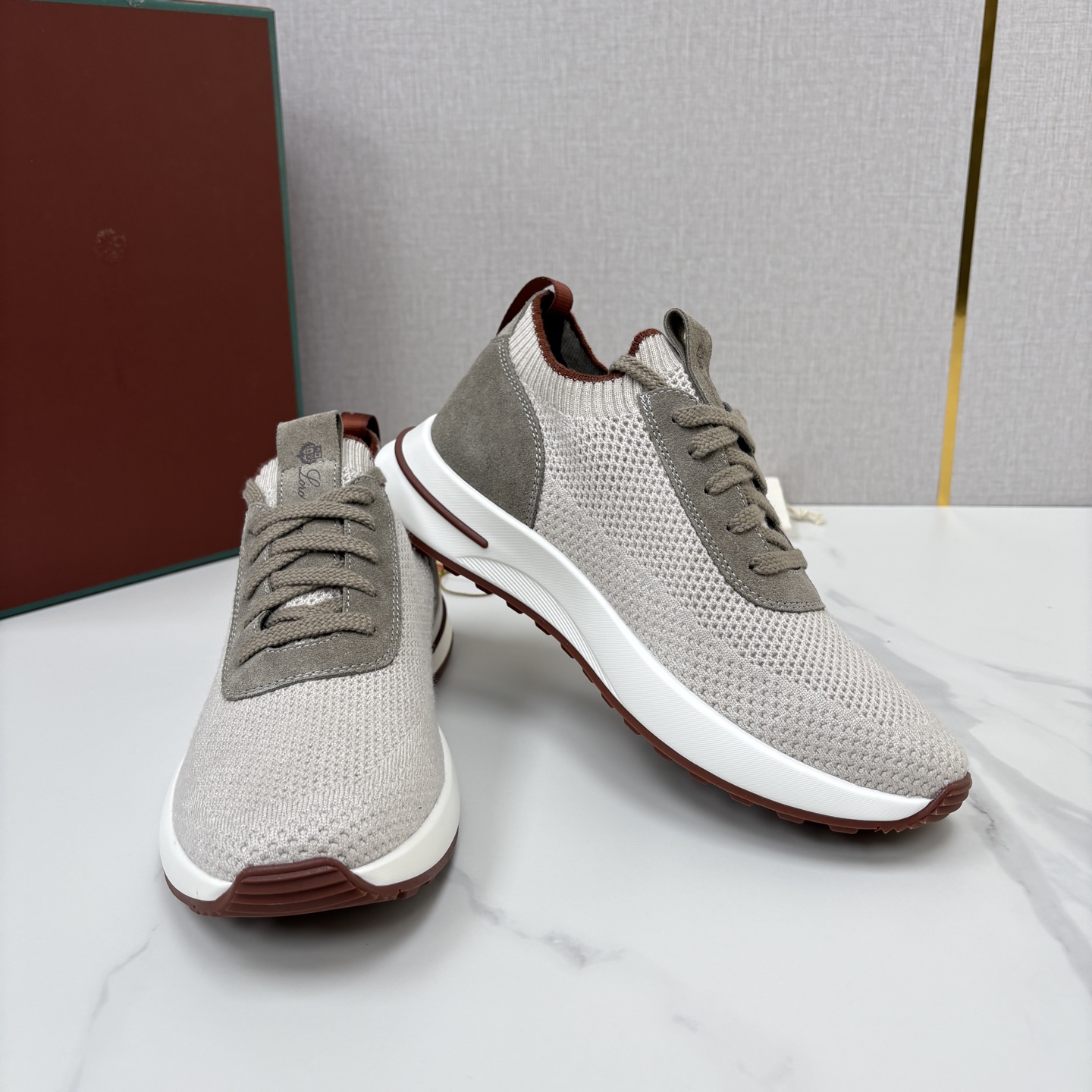 💋💍 LP新品 Loro Pian* 诺悠*翩雅 360 Lp Flexy Active 飞织运动鞋, 官方 7, 💋💍 LP新品 Loro Pian* 诺悠*翩雅 360 Lp Flexy Active 飞织运动鞋, 官方 7,