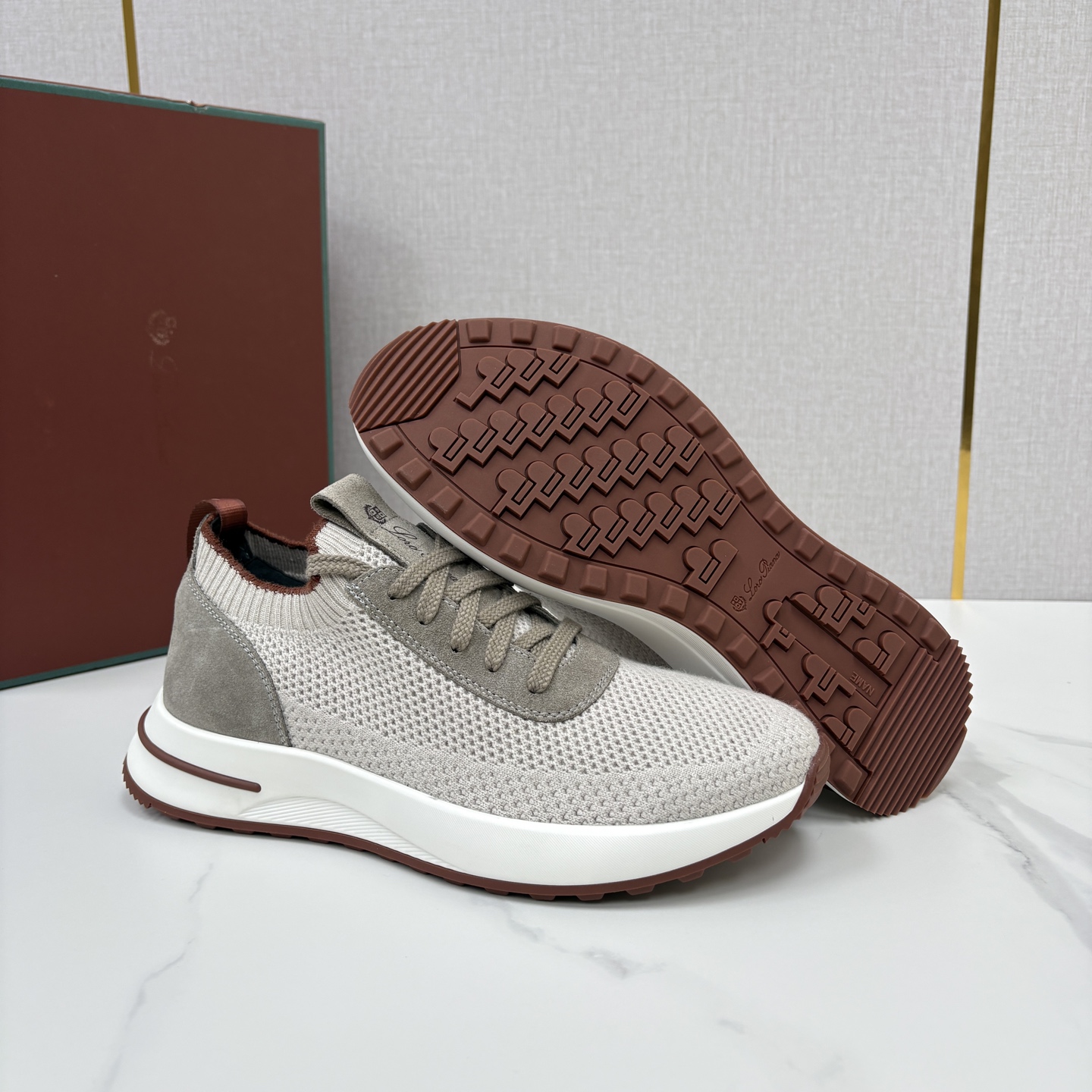 💋💍 LP新品 Loro Pian* 诺悠*翩雅 360 Lp Flexy Active 飞织运动鞋, 官方 7, 💋💍 LP新品 Loro Pian* 诺悠*翩雅 360 Lp Flexy Active 飞织运动鞋, 官方 7,
