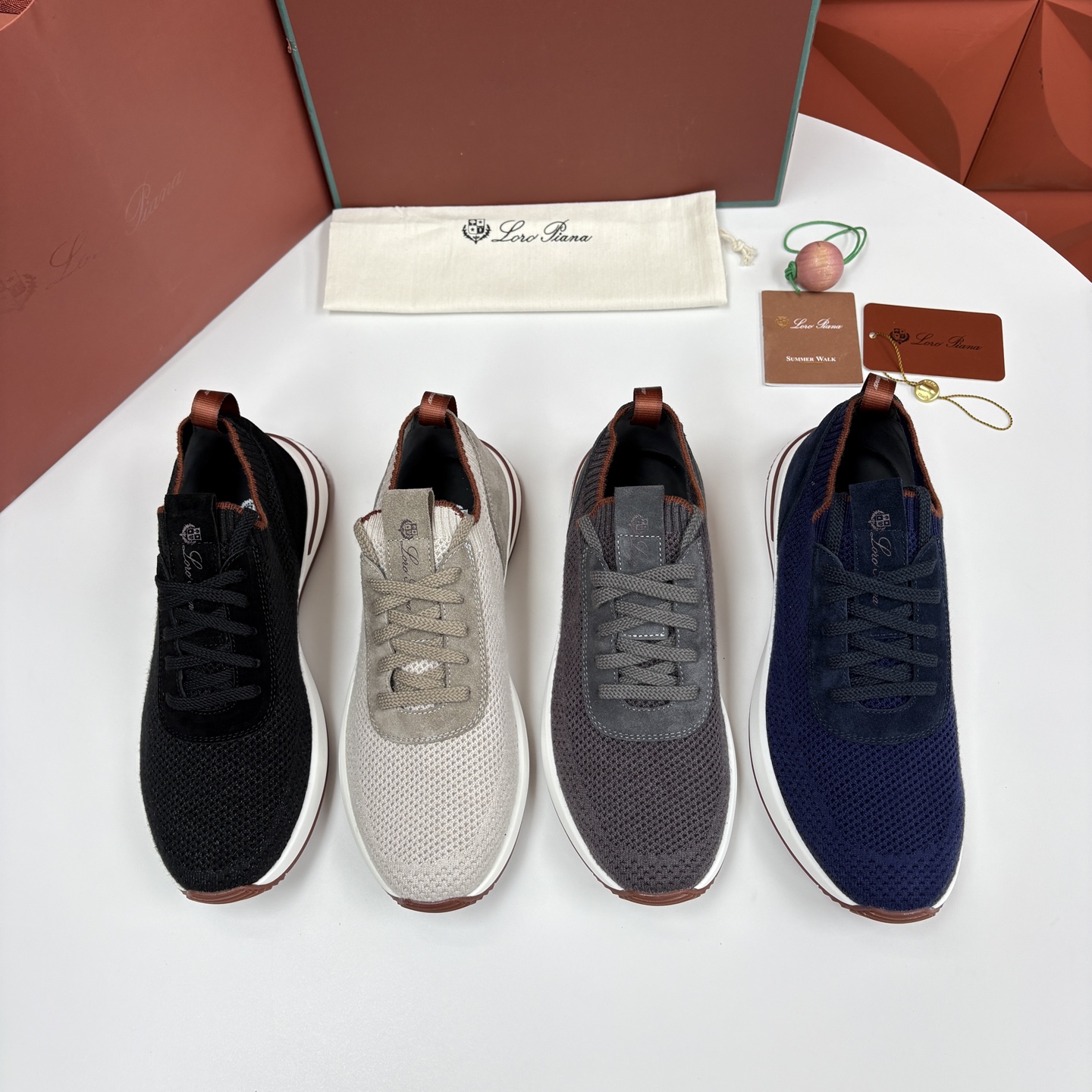 💋💍 LP新品 Loro Pian* 诺悠*翩雅 360 Lp Flexy Active 飞织运动鞋, 官方 7, 💋💍 LP新品 Loro Pian* 诺悠*翩雅 360 Lp Flexy Active 飞织运动鞋, 官方 7,