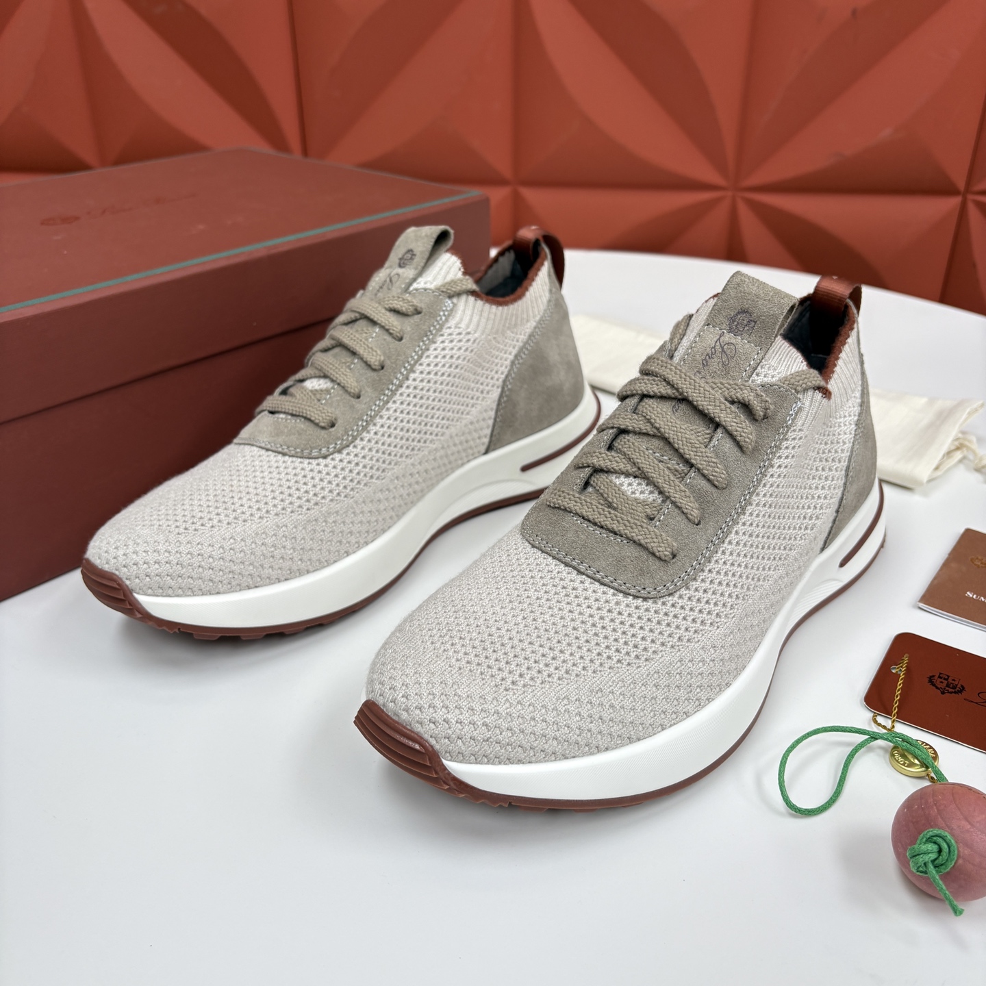 💋💍 LP新品 Loro Pian* 诺悠*翩雅 360 Lp Flexy Active 飞织运动鞋, 官方 7, 💋💍 LP新品 Loro Pian* 诺悠*翩雅 360 Lp Flexy Active 飞织运动鞋, 官方 7,