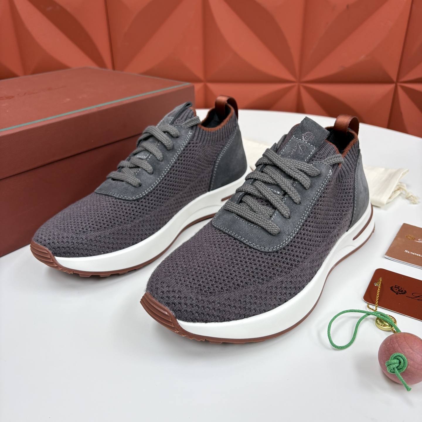💋💍 LP新品 Loro Pian* 诺悠*翩雅 360 Lp Flexy Active 飞织运动鞋, 官方 7, 💋💍 LP新品 Loro Pian* 诺悠*翩雅 360 Lp Flexy Active 飞织运动鞋, 官方 7,