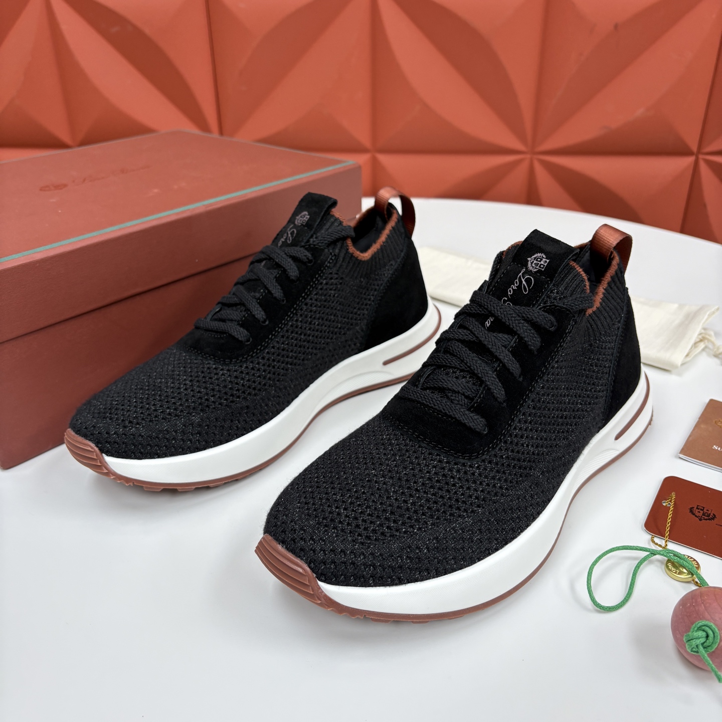 💋💍 LP新品 Loro Pian*  诺悠*翩雅   360 Lp Flexy Active 飞织运动鞋， 官方 7,