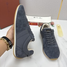 💋💍LP 家新品 Loro Pian* 诺悠*翩雅 Fast Walk 男士绒面牛皮拼接休闲运动鞋 官方 💋💍LP 家新品 Loro Pian* 诺悠*翩雅 Fast Walk 男士绒面牛皮拼接休闲运动鞋 官方