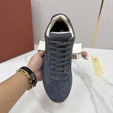 💋💍LP 家新品 Loro Pian* 诺悠*翩雅 Fast Walk 男士绒面牛皮拼接休闲运动鞋 官方 💋💍LP 家新品 Loro Pian* 诺悠*翩雅 Fast Walk 男士绒面牛皮拼接休闲运动鞋 官方
