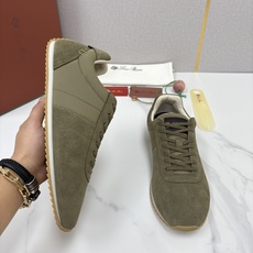 💋💍LP 家新品 Loro Pian* 诺悠*翩雅 Fast Walk 男士绒面牛皮拼接休闲运动鞋 官方 💋💍LP 家新品 Loro Pian* 诺悠*翩雅 Fast Walk 男士绒面牛皮拼接休闲运动鞋 官方