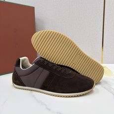💋💍LP 家新品 Loro Pian* 诺悠*翩雅 Fast Walk 男士绒面牛皮拼接休闲运动鞋 官方 💋💍LP 家新品 Loro Pian* 诺悠*翩雅 Fast Walk 男士绒面牛皮拼接休闲运动鞋 官方