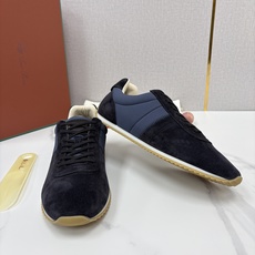 💋💍LP 家新品 Loro Pian* 诺悠*翩雅 Fast Walk 男士绒面牛皮拼接休闲运动鞋 官方 💋💍LP 家新品 Loro Pian* 诺悠*翩雅 Fast Walk 男士绒面牛皮拼接休闲运动鞋 官方