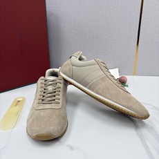 💋💍LP 家新品 Loro Pian* 诺悠*翩雅 Fast Walk 男士绒面牛皮拼接休闲运动鞋 官方 💋💍LP 家新品 Loro Pian* 诺悠*翩雅 Fast Walk 男士绒面牛皮拼接休闲运动鞋 官方