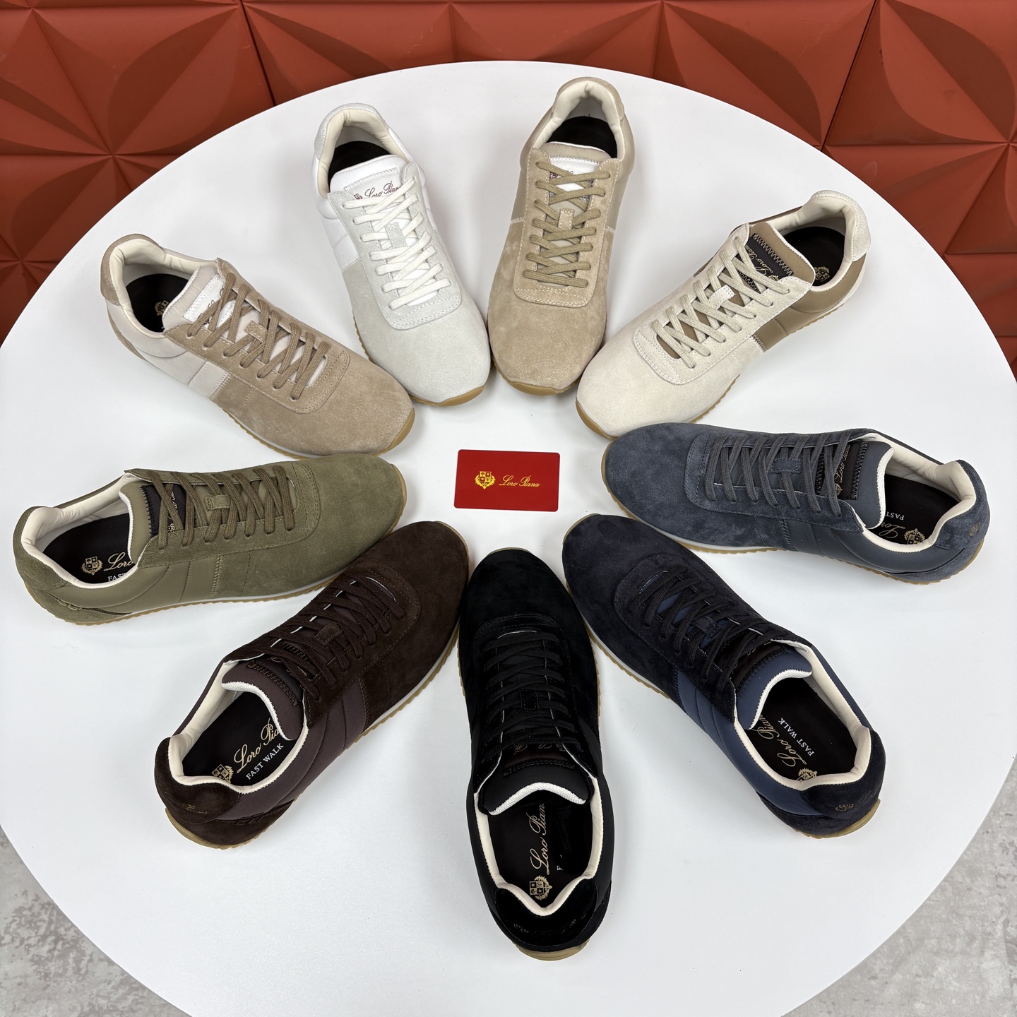 💋💍LP 家新品 Loro Pian* 诺悠*翩雅 Fast Walk 男士绒面牛皮拼接休闲运动鞋 官方 💋💍LP 家新品 Loro Pian* 诺悠*翩雅 Fast Walk 男士绒面牛皮拼接休闲运动鞋 官方